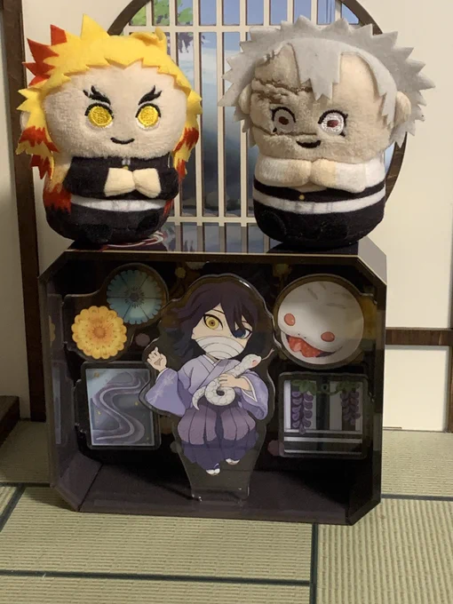 届いたやつやっと組み立てた。いちご大福なかぶら丸かわいい 