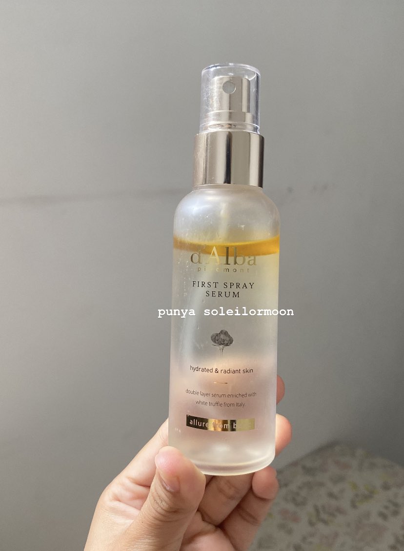 soleilormoon's tweet photo. yukk d’alba 100 ml masih 90% ori dari official storenya 160k nego tipisss https://t.co/yJdk6cRC3E