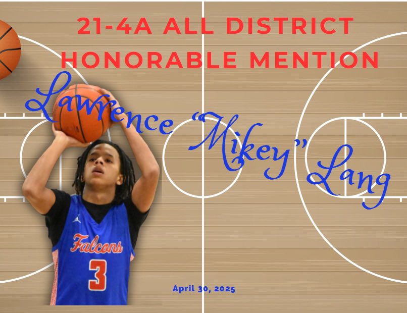 CoachRandle94's tweet photo. Congratulations to one of our Falcons for being Nominated for 21-4A All District Honors https://t.co/IxuClwrdaS