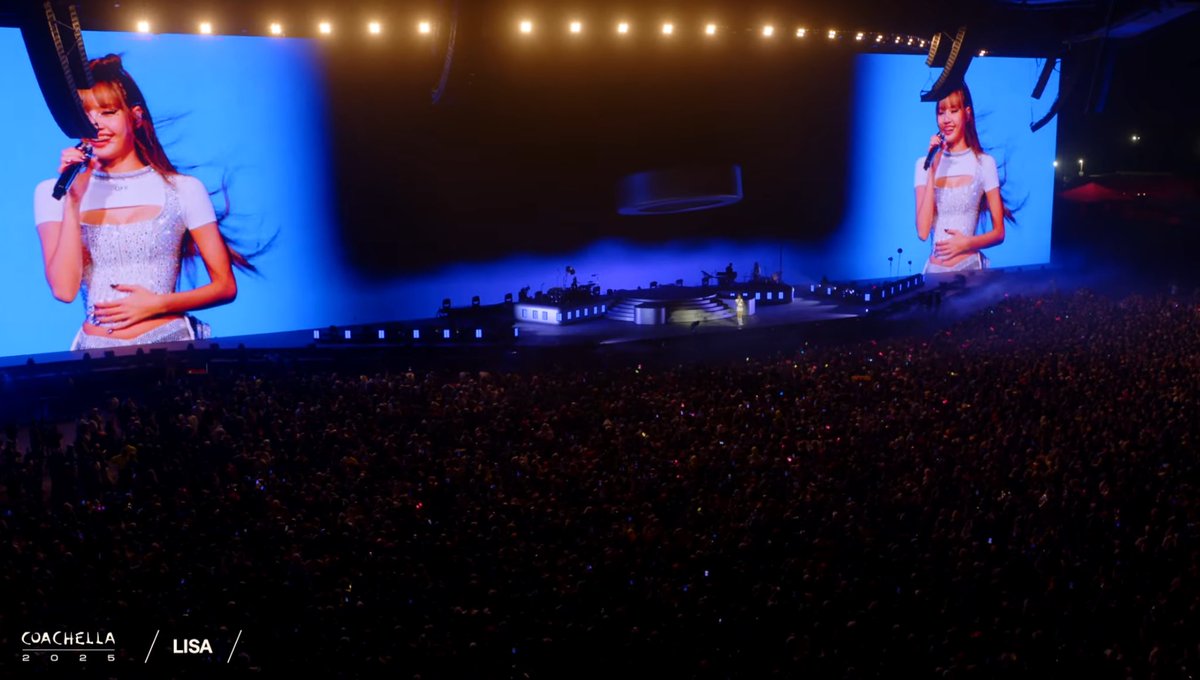 lalaluvlalisa's tweet photo. the outfit changes, explosive production, sharp choreography, expressive storytelling, and the way she connects with the crowd, it’s all next level. you can just feel how much she’s enjoying the stage. proud of you Lisa! 

ROCKSTAR LISA COACHELLA 
#LISACHELLA #Coachella2025 https://t.co/Mp6tK43haC