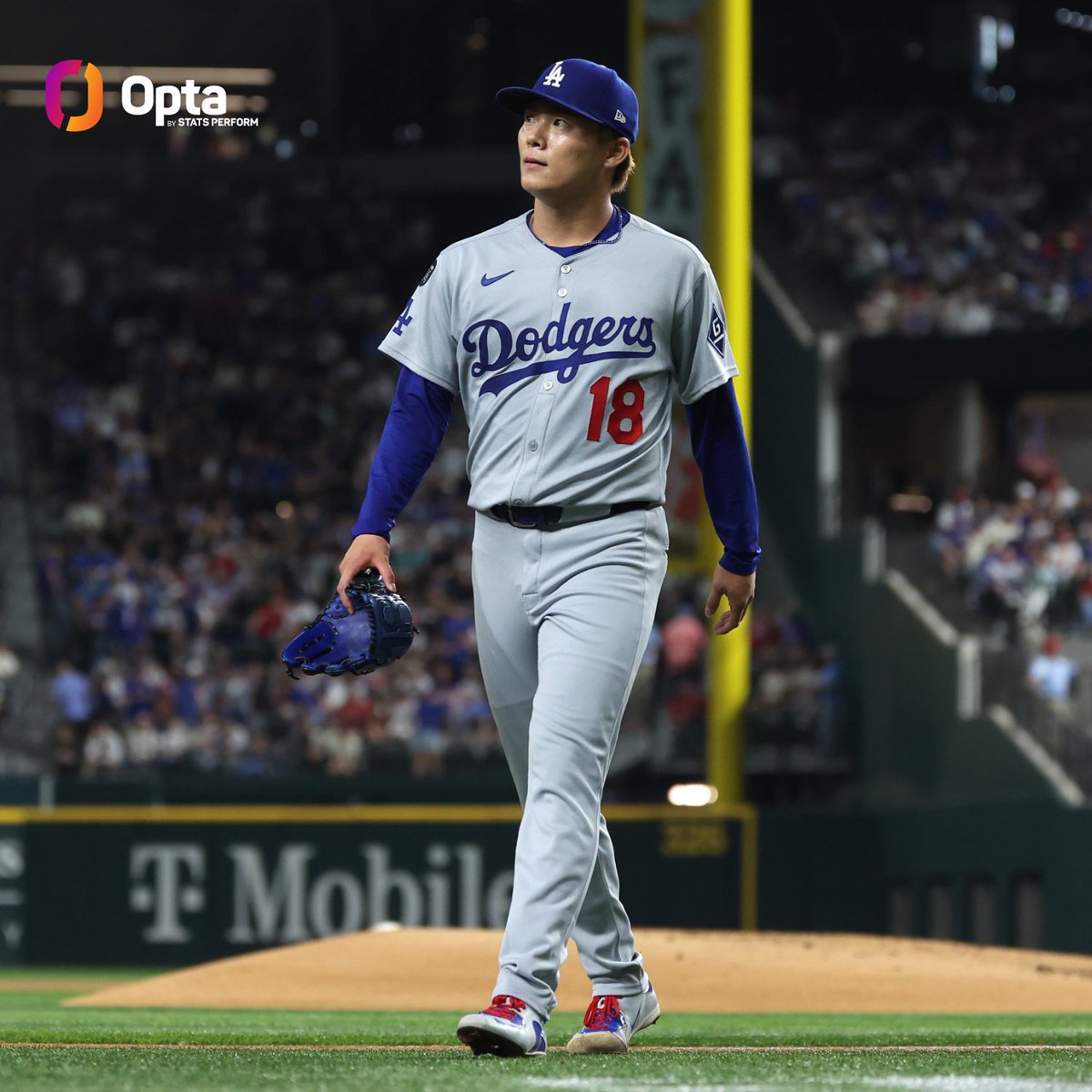 OptaSTATS (@optastats) on Twitter photo Yoshinobu Yamamoto of the <a href="/Dodgers/">Los Angeles Dodgers</a> is the only MLB pitcher in the modern era to have:
35+ strikeouts
5.00+ K/BB ratio
fewer than 20 hits allowed
fewer than 5 runs allowed
...over his first 5 starts of a season. Yoshinobu Yamamoto of the <a href="/Dodgers/">Los Angeles Dodgers</a> is the only MLB pitcher in the modern era to have:
35+ strikeouts
5.00+ K/BB ratio
fewer than 20 hits allowed
fewer than 5 runs allowed
...over his first 5 starts of a season.