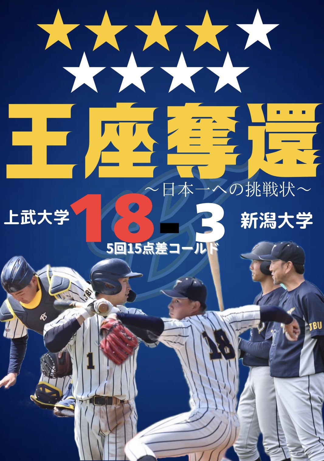 上武大学硬式野球部 (@jobu1189) • Instagram photos and videos