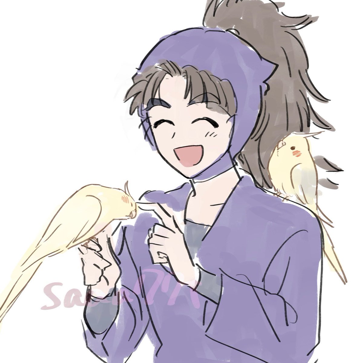 自分でも描いてはいる(❓) 