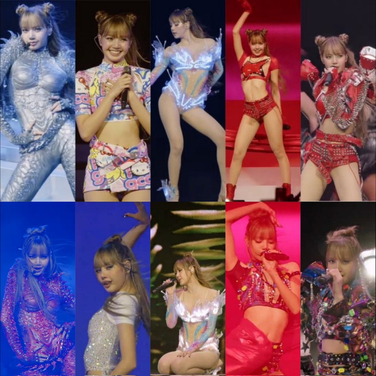 ทุกคนเชื่อยังว่าดูลิซ่าแล้วคุ้มจริงๆ 😭 น้องลิซ่าเลือกที่จะเล่นกับคอนเซป alter ego ที่คาแรคเตอร์ต่างกัน แล้วเปลี่ยนไป 9 ชุด ไม่พอยังทุ่มงบให้พี่ๆแด๊นเซอร์เปลี่ยนยกทีมอีก โคตรจะเริ่ด

ROCKSTAR LISA COACHELLA
#LISACHELLA #Coachella2025