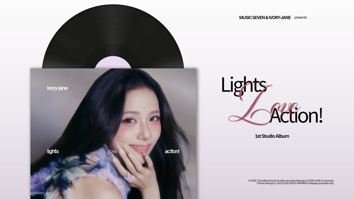 ofIvoryJane's tweet photo. ᅠ

𝐋𝐢𝐠𝐡𝐭𝐬, 𝓛𝓸𝓿𝓮, 𝐀𝐜𝐭𝐢𝐨𝐧!! 🤍💜🤍
The First Studio Album
[ 𝖠͟𝗅͟𝖻͟𝗎͟𝗆͟ 𝖱͟𝖾͟𝗅͟𝖾͟𝖺͟𝗌͟𝖾 ]

ᅠ https://t.co/PztKUGimve