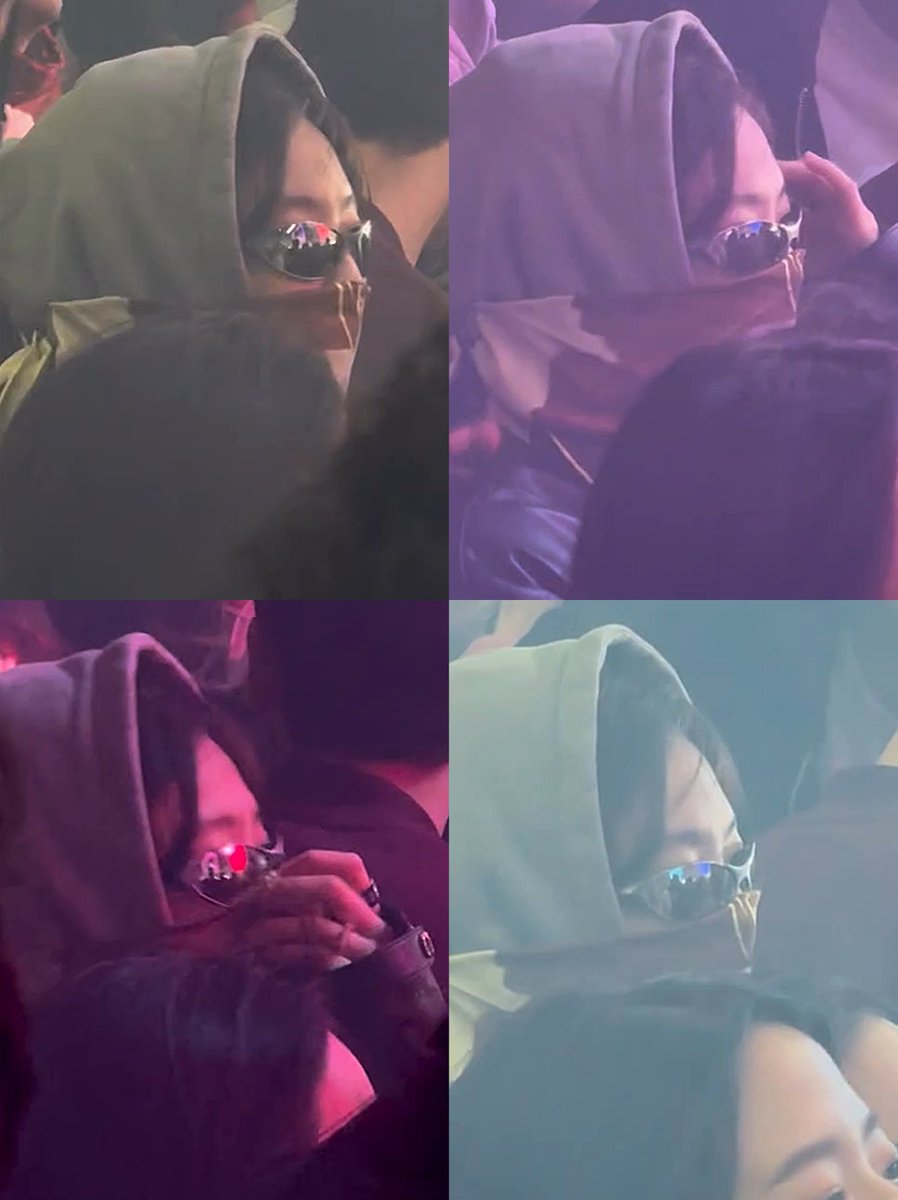 jenniepics's tweet photo. JENNIE IS SPOTTED AT LISA’S COACHELLA SET!! https://t.co/zdz2X4VUTf