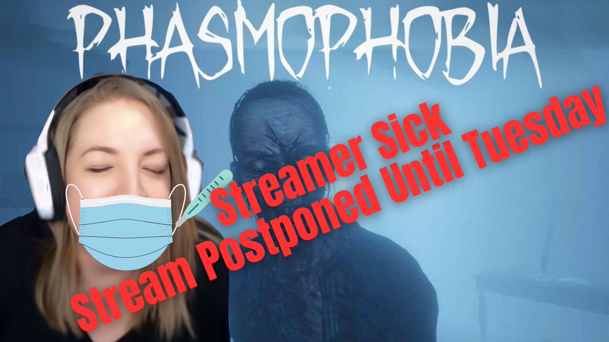 Apologies everyone - as I currently barely have a voice I need to postpone the stream tonight. I’ll be back at the regular spot on Tuesday night. Have a great Easter weekend, and we’ll check out the Phasmophobia Easter event next stream 🥰🐇