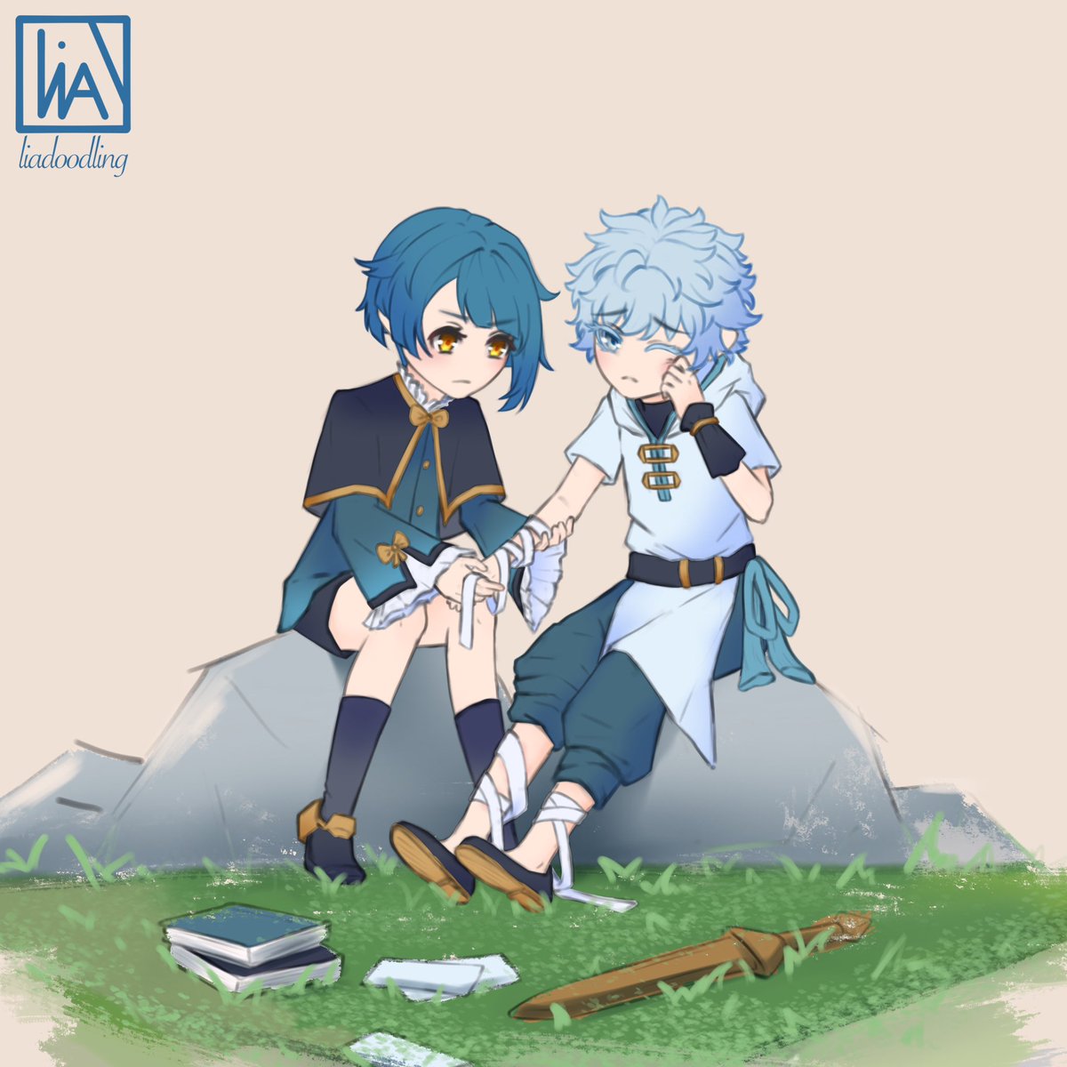 day 2 - childhood
first aider xingqiu to the rescue!
#xingyunweek2025 #xingyun