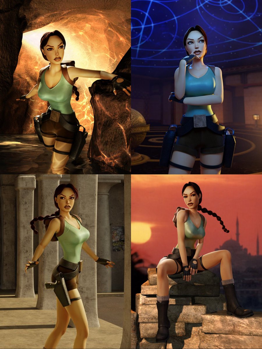 comfortlracroft's tweet image. lara croft, tomb raider IV remastered (2025).