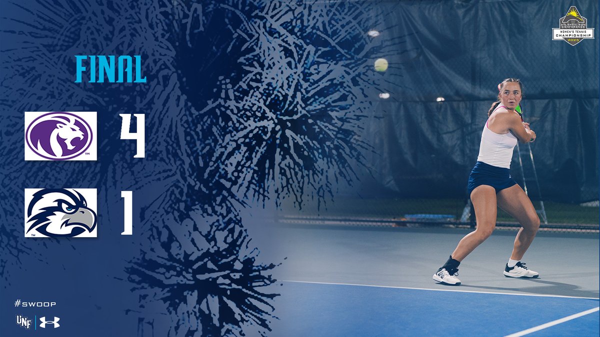 #ASUNWTEN final from UNF Tennis Complex.