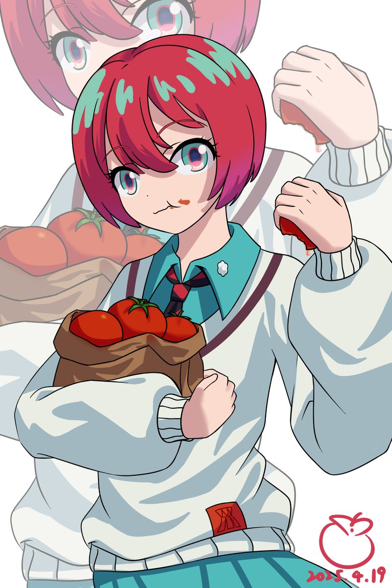 UmiimU315's tweet photo. 【マチュ🍅】
Pixiv:https://t.co/eZtkKtESTb
如果你喜欢我的作品，可以点赞关注一下吗OvO 
お気に入りましたら、フォローといいねお願い致しますOvO
#GQuuuuuuX  #ジークアクス  #マチュ #アマテ・ユズリハ https://t.co/WI2idcffYq