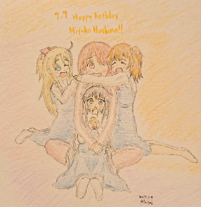 わたてん完結記念にいくつか再掲。ひなたちゃんの可愛さにやられてアニメ→原作の流れでハマっていった