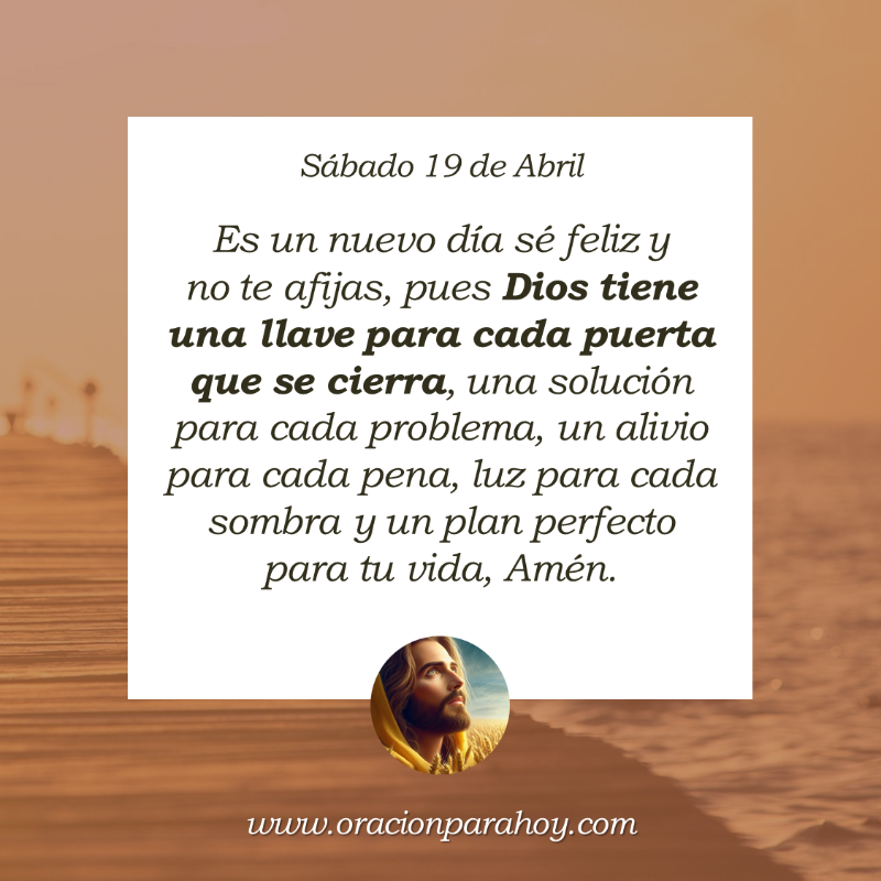 OracionParaHoy's tweet photo. Oración para hoy 19 de abril: https://t.co/UuT4s2kn9T