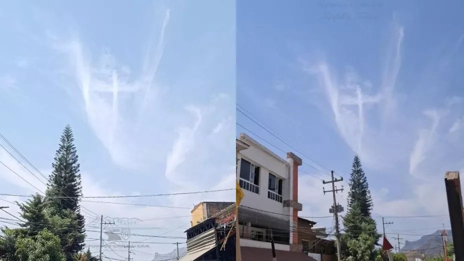 AztecaNoticias's tweet image. ¿Una señal en pleno #Viacrucis?

Habitantes de Tejupilco, #Edomex, captaron en el cielo la imagen de una cruz, todo en pleno Viernes Santo.

Los detalles aquí 👇
aztecanoticias.info/3RW8J6J
