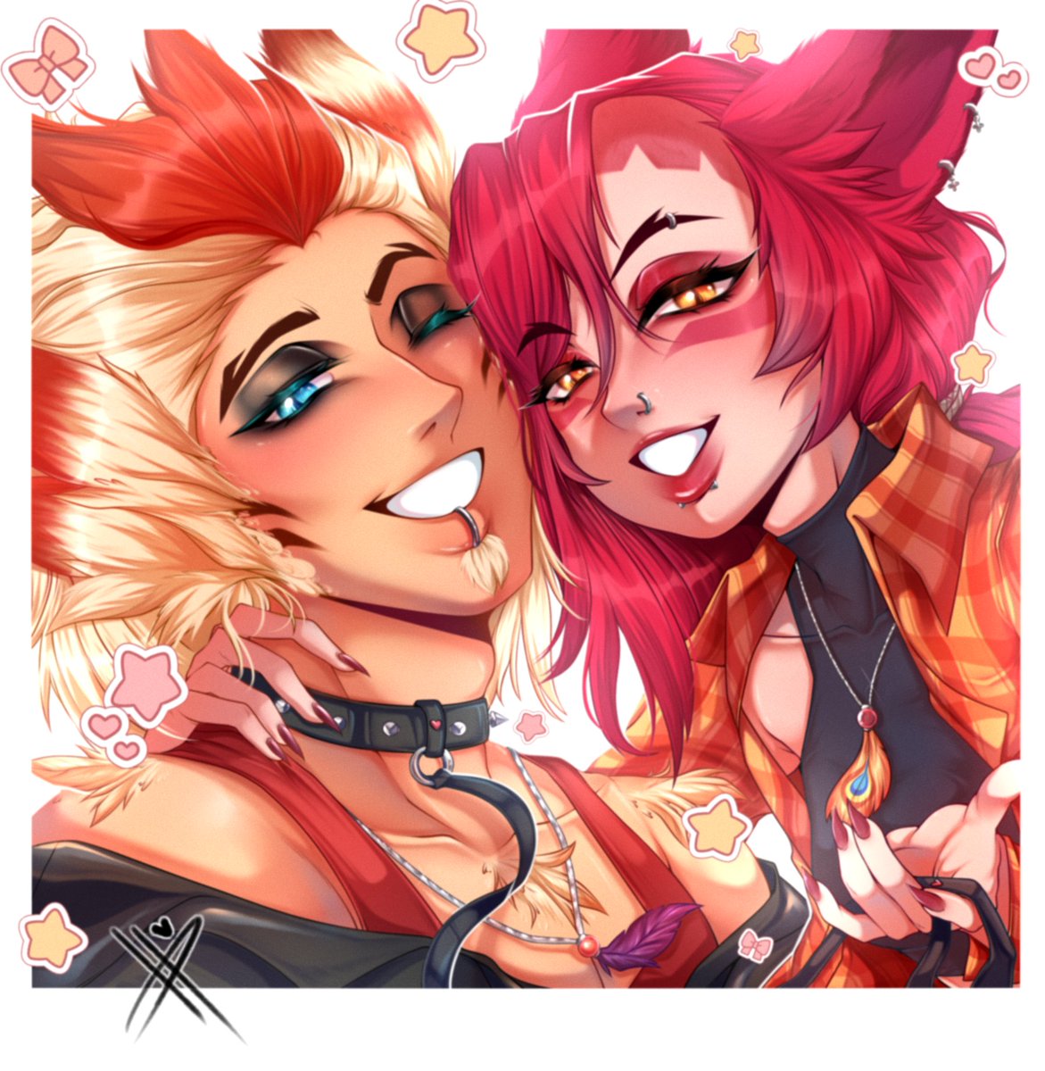 Hadoukenpunchhp's tweet photo. Let's take a photo as a keepsake~
#Rakan #Xayah https://t.co/5ZStOx57iy