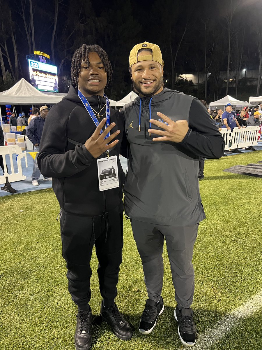 Jaxsen Stokes 27’ (@jaxsenstokes) on Twitter photo After a great conversation with <a href="/DeShaunFoster26/">DeShaun Foster</a> and <a href="/COACHSTACE_/">Stacey Ford</a> I am Honored to Receive a scholarship offer to the University of California, Los Angeles🟡🔵!! #Gobriuns <a href="/ChadSimmons_/">ChadSimmons</a> <a href="/adamgorney/">Adam Gorney</a> <a href="/GregBiggins/">Greg Biggins</a> <a href="/SWiltfong_/">Steve Wiltfong</a> <a href="/BrandonHuffman/">Brandon Huffman</a> <a href="/bruce_bible/">Bruce Bible</a> <a href="/SierraCanyonFB/">Sierra Canyon FBall</a> After a great conversation with <a href="/DeShaunFoster26/">DeShaun Foster</a> and <a href="/COACHSTACE_/">Stacey Ford</a> I am Honored to Receive a scholarship offer to the University of California, Los Angeles🟡🔵!! #Gobriuns <a href="/ChadSimmons_/">ChadSimmons</a> <a href="/adamgorney/">Adam Gorney</a> <a href="/GregBiggins/">Greg Biggins</a> <a href="/SWiltfong_/">Steve Wiltfong</a> <a href="/BrandonHuffman/">Brandon Huffman</a> <a href="/bruce_bible/">Bruce Bible</a> <a href="/SierraCanyonFB/">Sierra Canyon FBall</a>