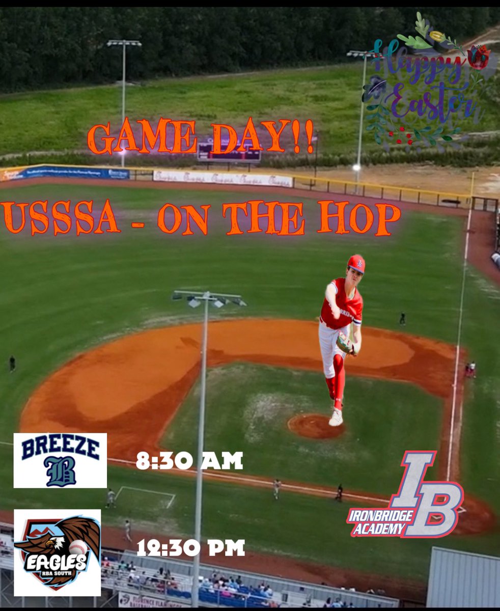 JPBallCoach's tweet photo. #ib2030 is ready to get back on the field and get to work. 

GM1 vs Virginia Breeze 8:30am at LC Bird
GM2 vs RBA Eagles 12:30pm at LC Bird

Can’t make the game? Check out every pitch live on GameChanger (Ironbridge Academy 29-30) https://t.co/QlJw8cM7u8