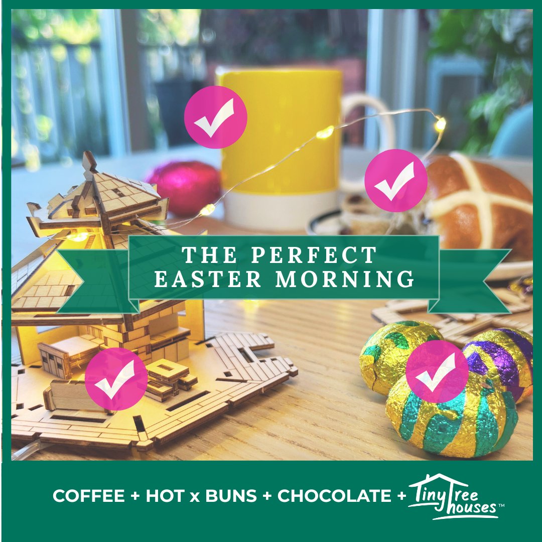 TinyTreehouses's tweet photo. Our 15% OFF Easter Hunt ends on Monday 21 April - so if you're looking for a new Tiny Treehouse to build, get shopping to get your discount before the end of Easter Weekend. 
https://t.co/UMg8OY9BCb

#eastergifts #eastertreats #easteregghunt #tinytreehouses #puzzles https://t.co/hMPywgRXDv