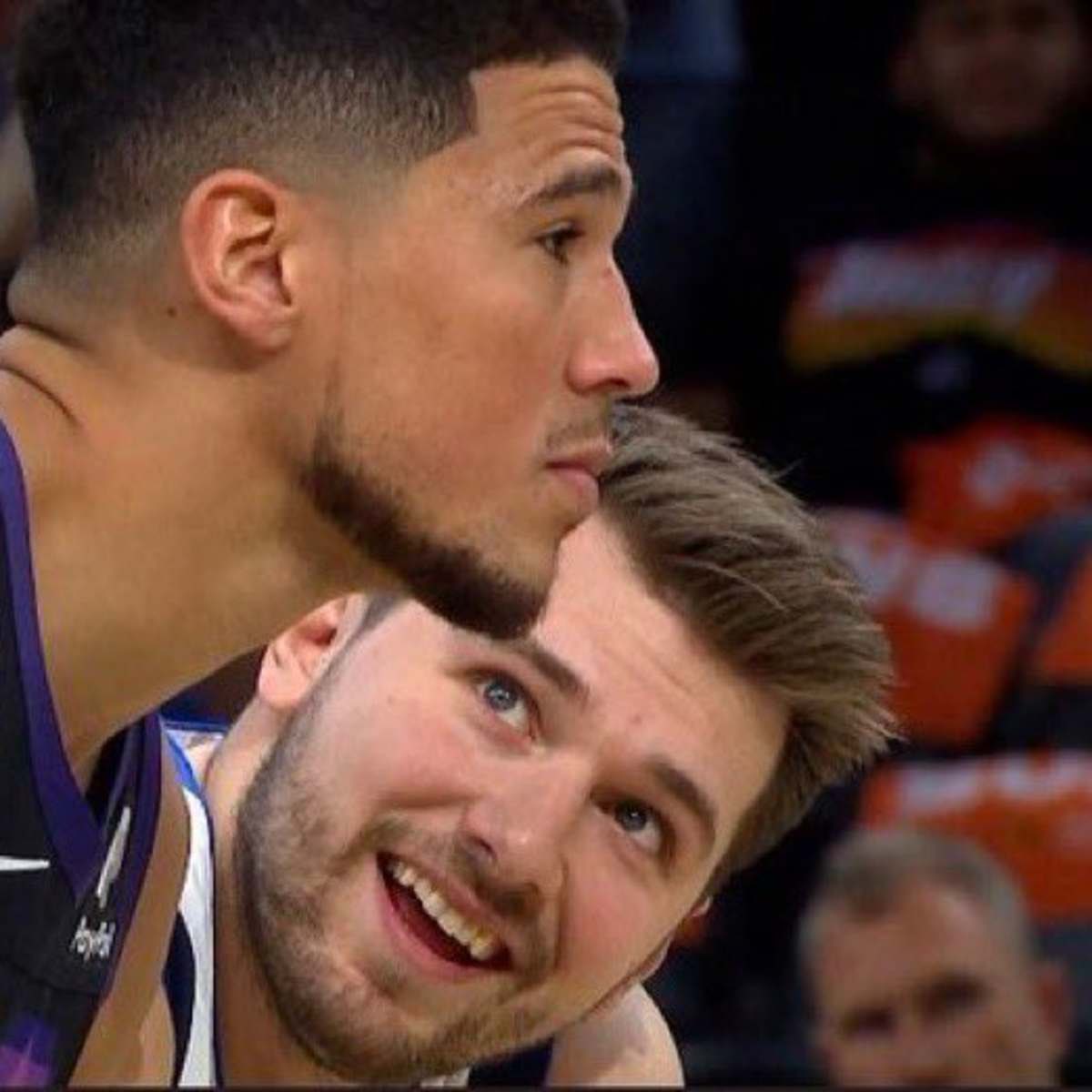 <a href="/BleacherReport/">Bleacher Report</a> Luka looking at the Mavs miss the final playoff spot