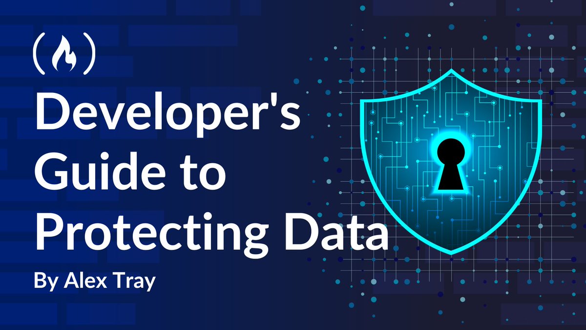 freeCodeCamp's tweet photo. When you're building an app, keeping your user's data safe should be a high priority. 

You'll need to consider personally identifying info, financial data, authentication data, and more.

In this guide, Alex walks you through some data protection best practices and shares tips for keeping everything safe.

https://t.co/8jPcaq9rtJ