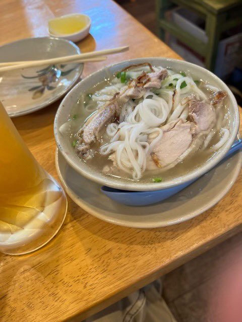 ベトナム料理アオババ水戸店さんです
フォーがついて満足感あります
#310bbb #水戸バーバルバール #昼バル