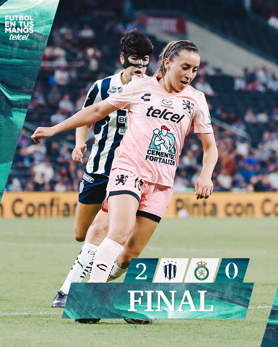 clubleonfemenil's tweet photo. #FinDelPartido | 🤠 2-0 🦁
Prestado por @Telcel https://t.co/26TFinkRYt