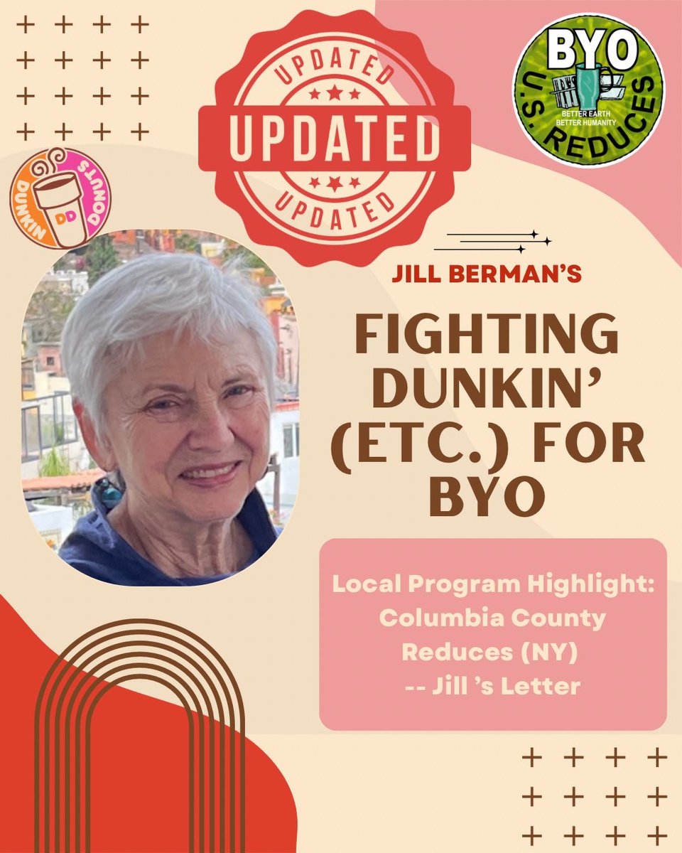 Sign the updated Jill’s letter now to make Dunkin’ etc allow BYO! docs.google.com/forms/d/e/1FAI…