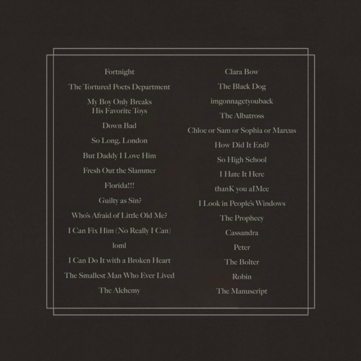 itstaytaylors's tweet photo. in honor of ttpd anniversary, what was your favorite song during your first listen and what is your favorite song now??? https://t.co/ZPjPQ5CoeE