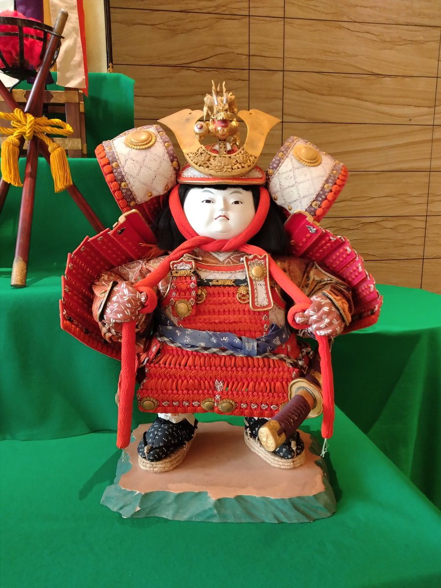 昭和初期の五月人形の傑作「勝って兜」。丸平大木人形店・五世大木平蔵
