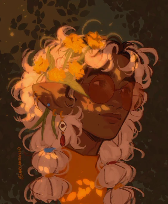 sometimes u get rly obsessed w ur friend's oc