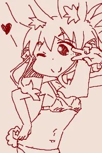 ちかごろのらくがき1うさっ 