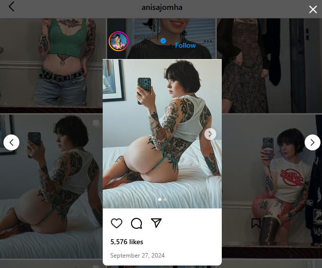 MostBoringJeni's tweet image. married to a muslim woman who does porn and is covered in tattoos???? is her hijab made of cellophane??