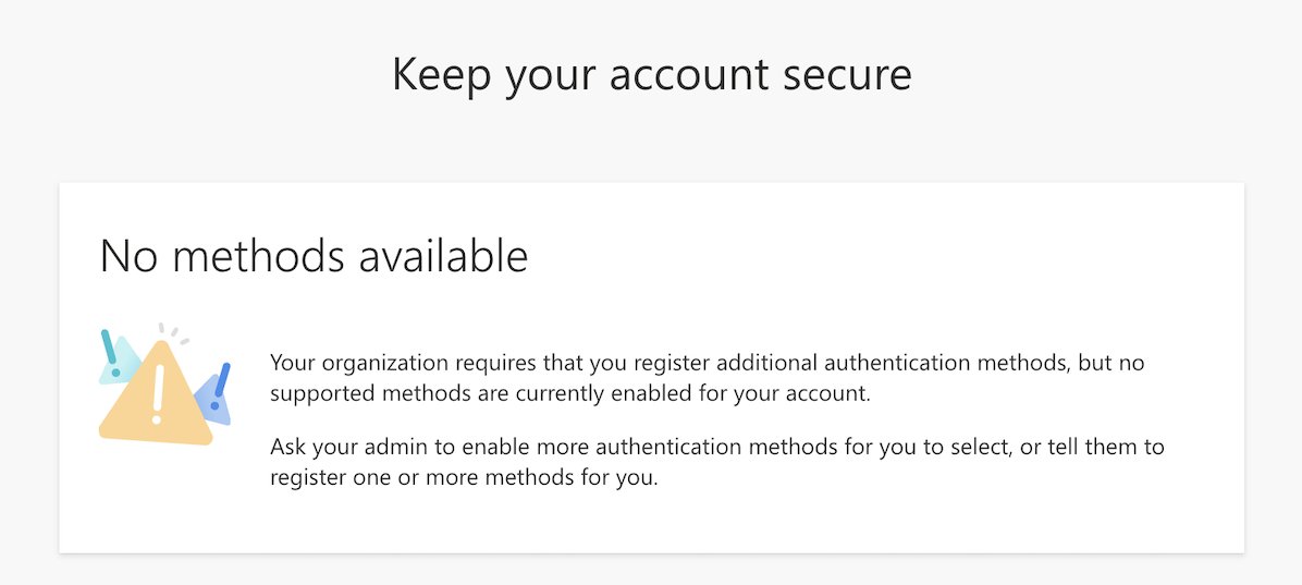 ArvinPanwar's tweet photo. @Microsoft @satyanadella 
So many admins of the MS accounts r getting locked out due to MFA policies &amp; your cust. support says that it could take a week's time as you do not have enuf techns to resolve a simple "Reset auth methods"

Why sell products that you cant support! https://t.co/q0UROddJ79