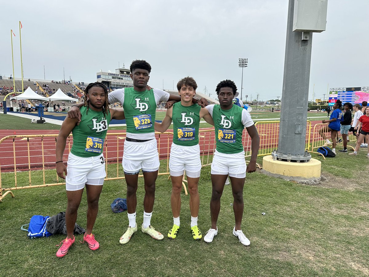 Boys 4x200: Isaiah Morrison, Jett Love, Josh Moore &amp; Jayshon Hardimon finishing 3rd with a time of 1:27.47, qualifying for the finals.