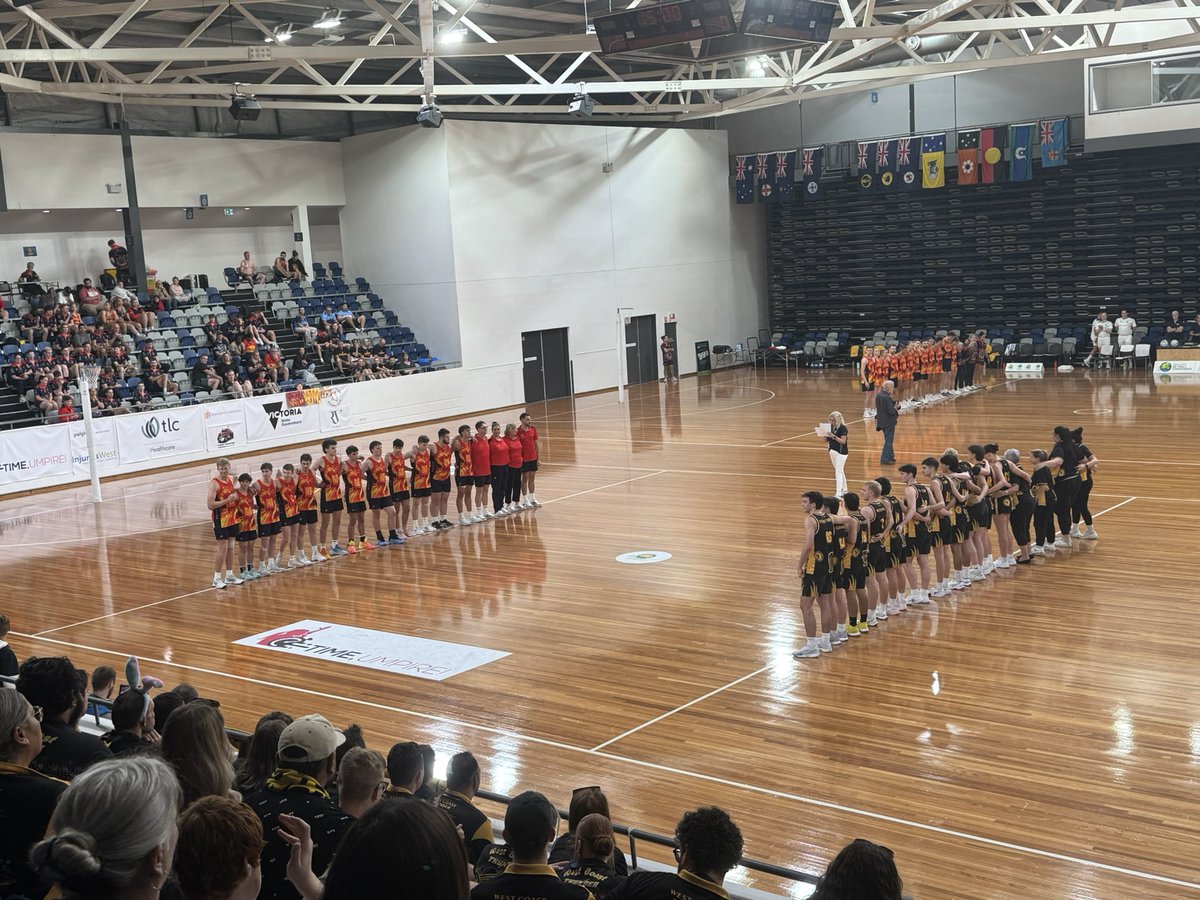 floyds63's tweet photo. WA under 20s West Coast Thunder won National Championship GF by 15goals 🏆undefeated all tournament, if this was WA Under 18 Footy @westaustralian would be reporting it on front &amp; back page, great achievement &amp; grit, some of the boys are only 17 &amp; 18 so maybe a 3#netball #AMMNA https://t.co/tZMBU2Ak7b