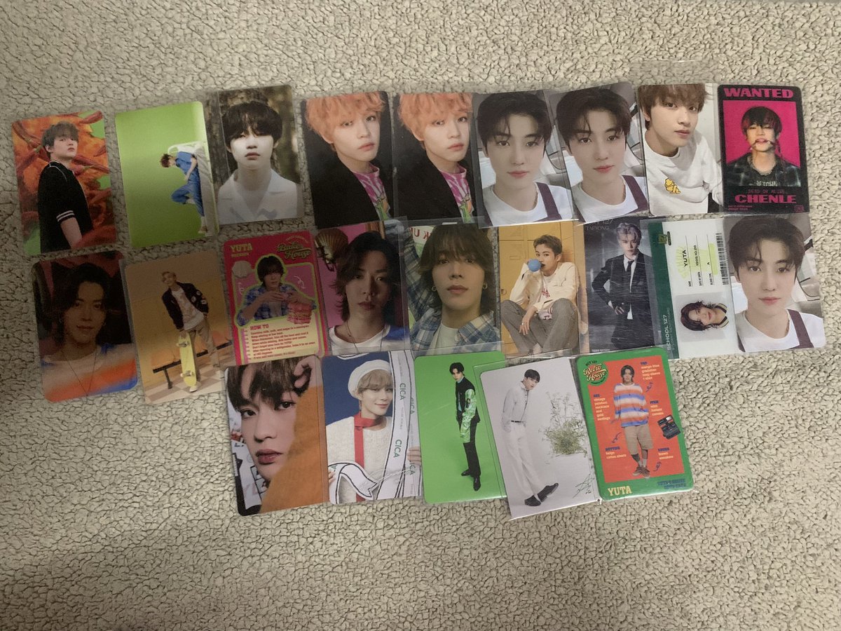 SijeuniMall's tweet photo. WTS/LFB
ONHAND AND READY TO SHIP
NCT 127 and NCT DREAM Photocards
50 each + LSF

Can give discounts if getting 3 or more

Dm if interested https://t.co/Juvm9xwZQu
