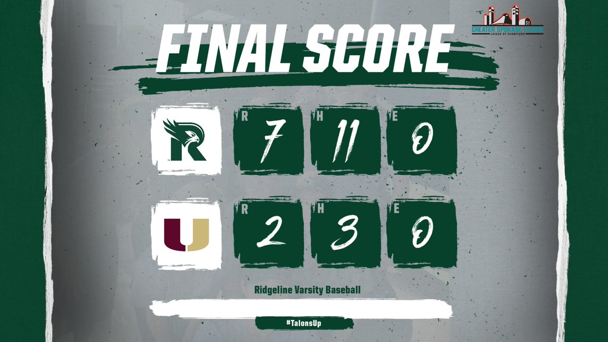 Falcons baseball wins!
#TalonsUp