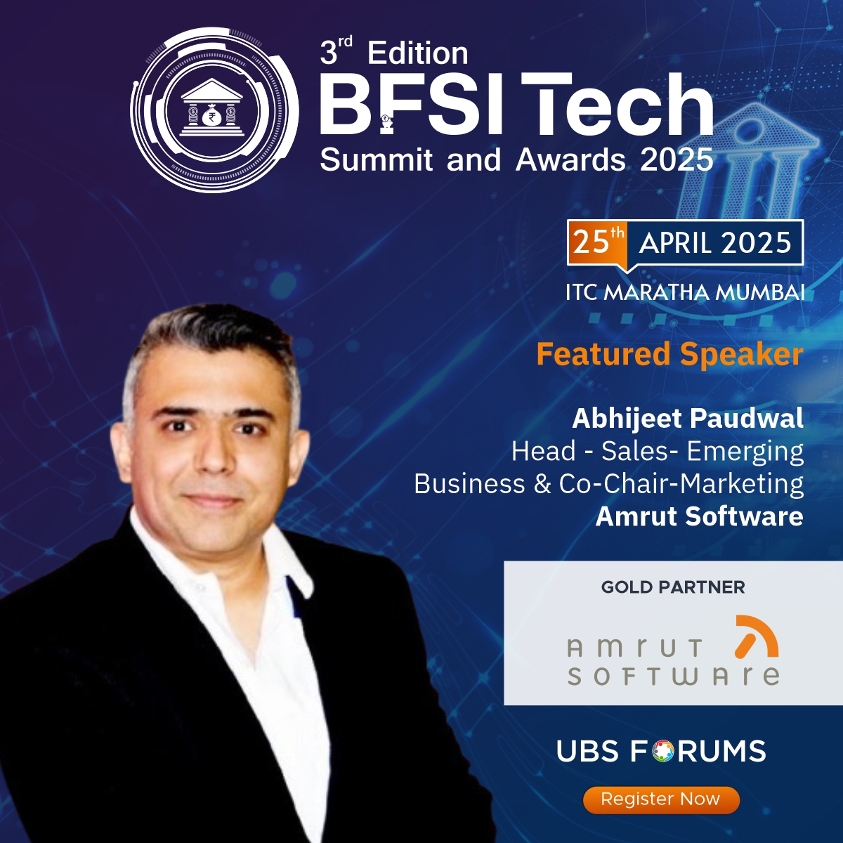 UBS Forums Pvt. Ltd. (@ubsforums) on Twitter photo Mark your calendar for a remarkable session with ๐๐ฏ๐ต๐ถ๐ท๐ฒ๐ฒ๐ ๐ฃ๐ฎ๐๐ฑ๐๐ฎ๐น, Head โ Sales, Emerging Business and Co-Chair, Marketing at <a href="/AmrutSoftware/">Amrut Software</a> our eminent speaker for the Exclusive '๐ฏ๐ฟ๐ฑ ๐๐ฑ๐ถ๐๐ถ๐ผ๐ป ๐๐๐ฆ๐ ๐ง๐ฒ๐ฐ๐ต ๐ฆ๐๐บ๐บ๐ถ๐ & ๐๐๐ฎ๐ฟ๐ฑ๐ ๐ฎ๐ฌ๐ฎ๐ฑ.'
๐
Mark your calendar for a remarkable session with ๐๐ฏ๐ต๐ถ๐ท๐ฒ๐ฒ๐ ๐ฃ๐ฎ๐๐ฑ๐๐ฎ๐น, Head โ Sales, Emerging Business and Co-Chair, Marketing at <a href="/AmrutSoftware/">Amrut Software</a> our eminent speaker for the Exclusive '๐ฏ๐ฟ๐ฑ ๐๐ฑ๐ถ๐๐ถ๐ผ๐ป ๐๐๐ฆ๐ ๐ง๐ฒ๐ฐ๐ต ๐ฆ๐๐บ๐บ๐ถ๐ & ๐๐๐ฎ๐ฟ๐ฑ๐ ๐ฎ๐ฌ๐ฎ๐ฑ.'
๐