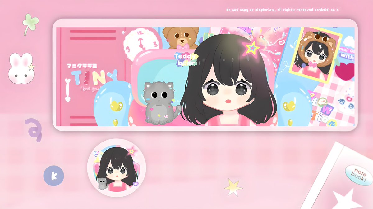 any interaction will be appreciated! thank you. <3

cath di sini! aku punya 4 ready stock layout chibi (lagi) yang siap dibeli mulai sekarang~ detail bisa cek di ALT.  🍅

open req juga yaa! pengerjaan cuma 1-2 hari, jangan ragu untuk dm! ˃̵ᴗ˂̵ ♡ #zonauang