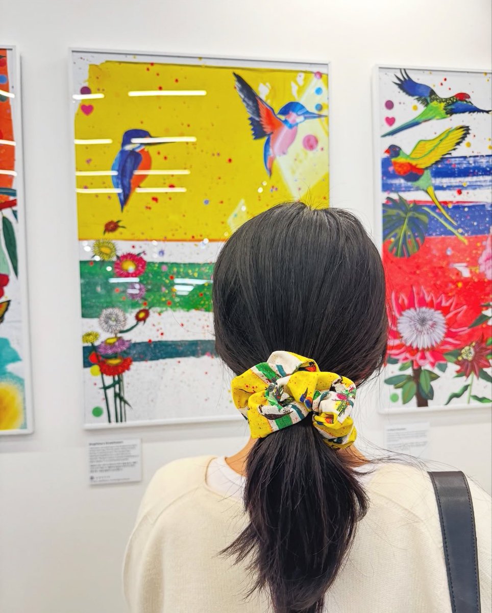 sarahbeetson's tweet photo. Epic photos from the #sarahbeetson @arkpia #popup at The Hyundai Seoul! 🖼️ 👩‍🎨 🎨 🌈 💙🩵💚💛🧡❤️🩷💜 https://t.co/KIGPuAjNfO