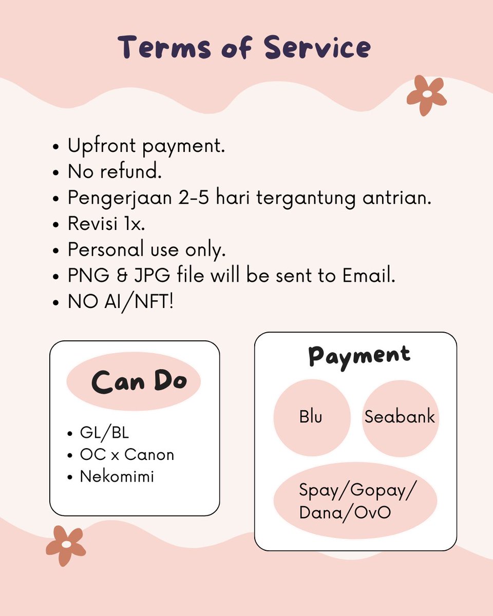 [Share is very appreciated❤️]

Halo, aku buka komis YCH custom merch.
Bisa pick up #CFXX both days atau mail oder (bisa🍊)

Order atau tanya-tanya bisa langsung DM ya. Please mention after DM.
Thank you!

#cfxxcatalogue #opencommission #comifuro20 #ychcommission