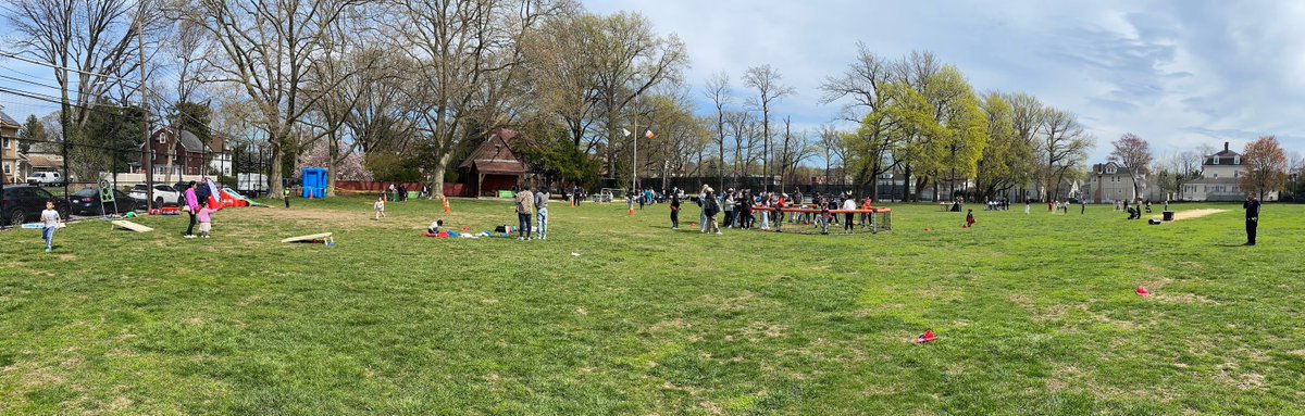 Beautiful day for our Youth Cricket Spring Festival!