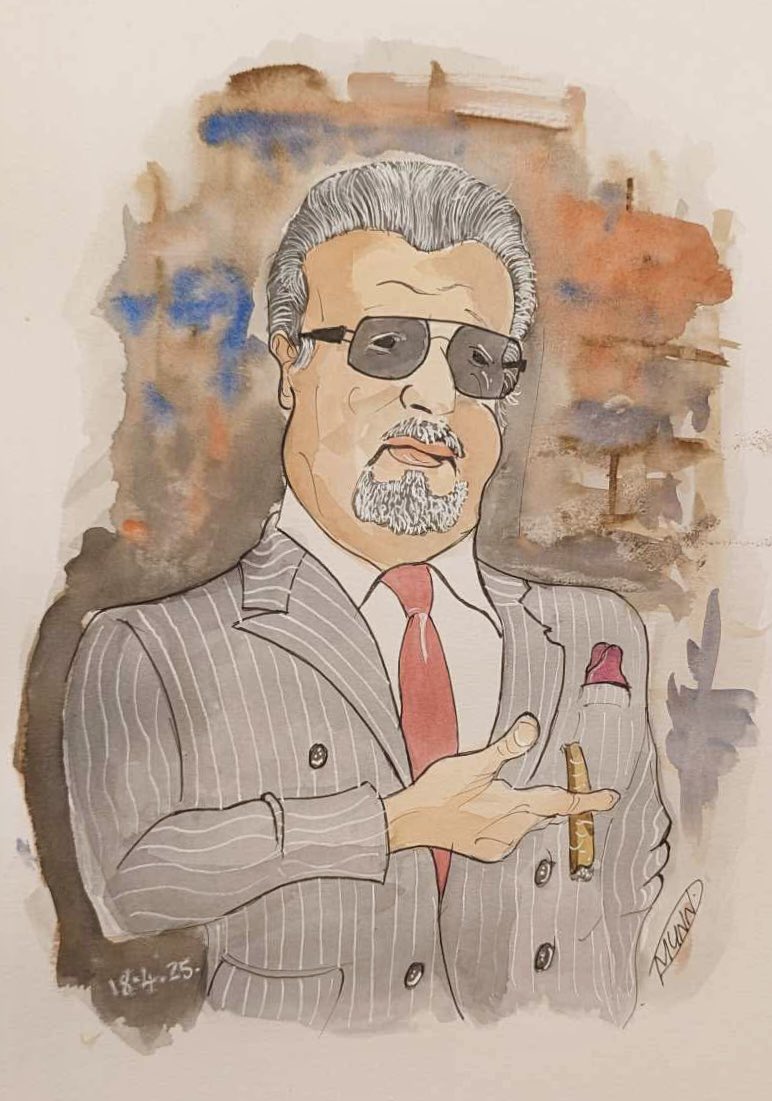 PhillMunn's tweet photo. Tulsa King.
#caricature #pensketch #tulsaking #sylvesterstallone https://t.co/NVSxcZgKNj
