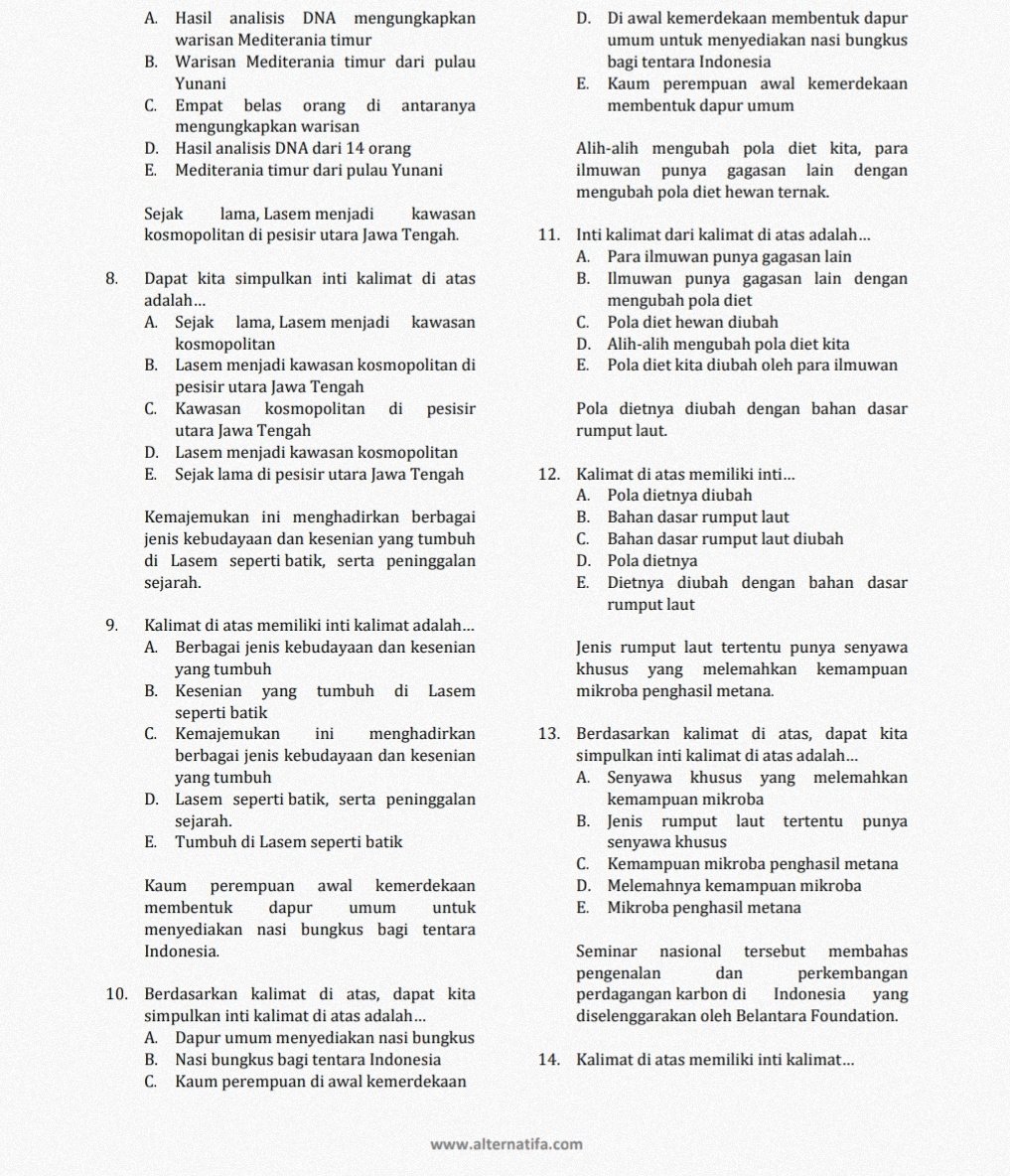 twiniekle's tweet image. — LATSOL INTI KALIMAT 
+pembahasan 👇🏻👇🏻

t. latsol utbk snbt