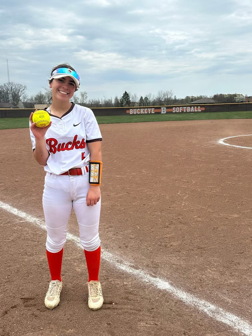Another day, another 💣 ALERT!  This time it was our standout freshman <a href="/MelilloJuliana/">Juliana Melillo</a> hitting one for her <a href="/Bucksoftball/">Buckeye Softball</a> team!  These girls are on 🔥!  Congratulations on your 1st of many Juju, keep up the great work and keep that smile!