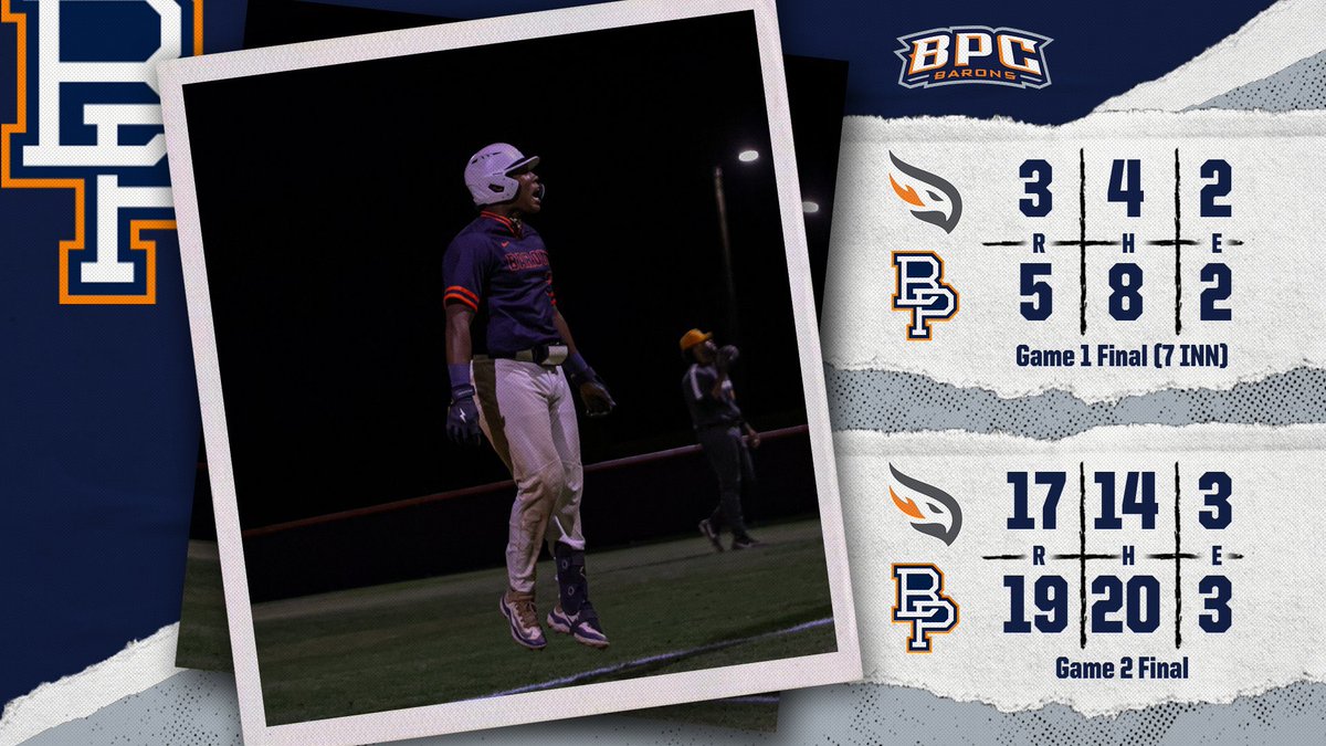The Barons emerge victorious in tonight’s double header!