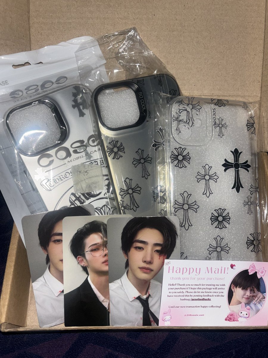 luvingnrk's tweet photo. ๐ #nrkluvremails | #genefeedbacks
tysm for a vvv smooth transaction @23Hoonie_cart nag arrive na po yung phone cases ! https://t.co/bruc7ZDgTE