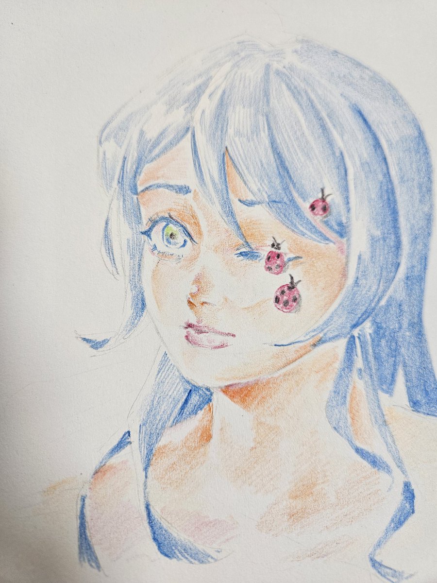 Just_Mintaku's tweet photo. #art
#illustration 
Ladybug https://t.co/qESialqmXT