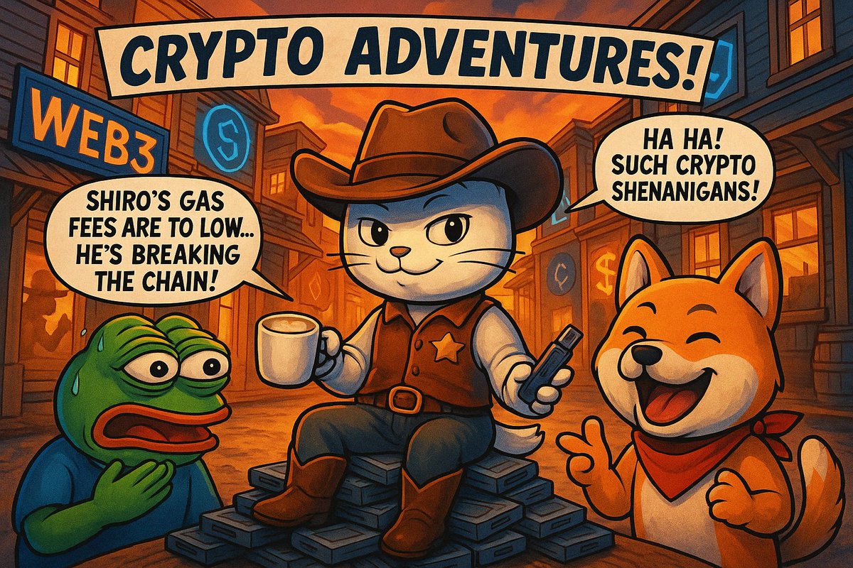 VelatronX's tweet photo. Western Crypto Showdown
#SHIROBOUNTY
#SHIROBOUNTYCOMPLETE TASK #1✅️
@shiro https://t.co/kwuZ01fSjO
