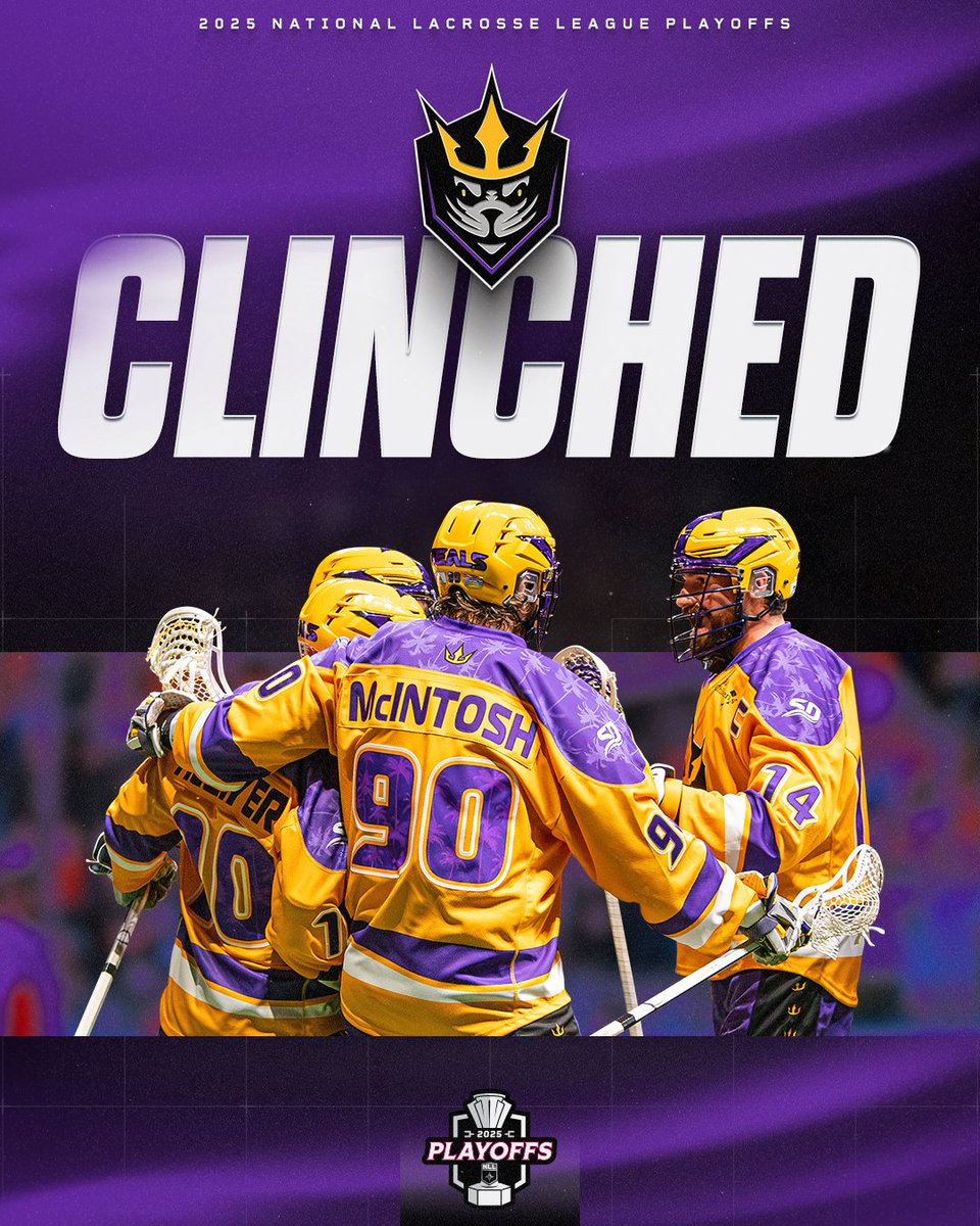 NLL's tweet image. The San Diego Seals are heading to the postseason!